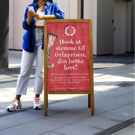 Bestilling af plakater til Orla_GRAFIK 2
