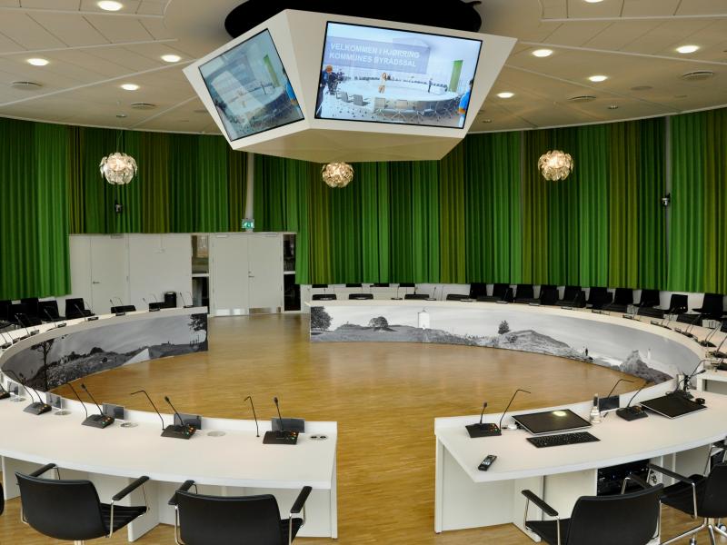 Byrådssalen i Hjørring
