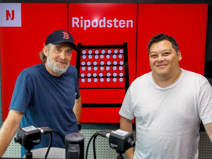 "Ripodsten": Jens Otto Barsøe og Simon Ydesen
